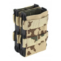 Doppelschnellzieh-Magazintasche für M4 Magazine Molle-System-Tasche Fast Mag Pouch aus Cordura und Kydex Militär Polizei Airsoft Tasche