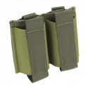 Rubber Pouch Pistole double Doppel Magazintasche für verschiedene Pistolenmodelle Molle Kompatibel für Taktische Ausrüstung Plattenträger Schutzweste