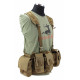 Splitt Chest Rig inklusive Magazin und Mehrzwecktaschen Coyote 3441