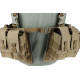 Splitt Chest Rig inklusive Magazin und Mehrzwecktaschen Coyote 3441