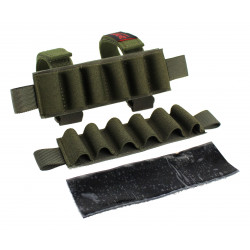 Tactical Hunting Support d'avant-bras SET Chargement rapide pour cartouches de fusil Shotgun Munition Shell Support de 12 cartouches