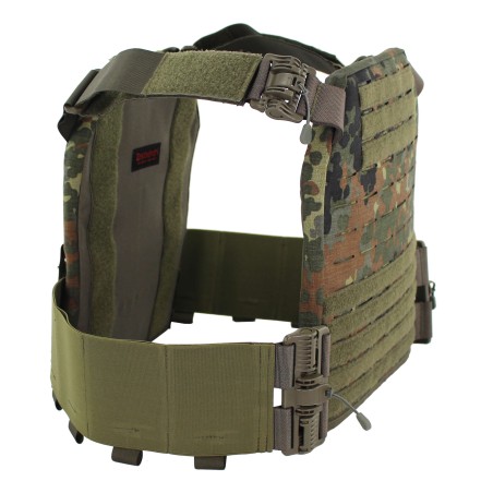 Plattenträger Vulcan III LC Rubberbund  4Mag