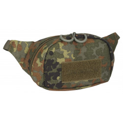 Fanny pack Covert, outdoor waist bag fanny pack made of Cordura, inside Velcro, BW leisure Waistbag Flecktarn