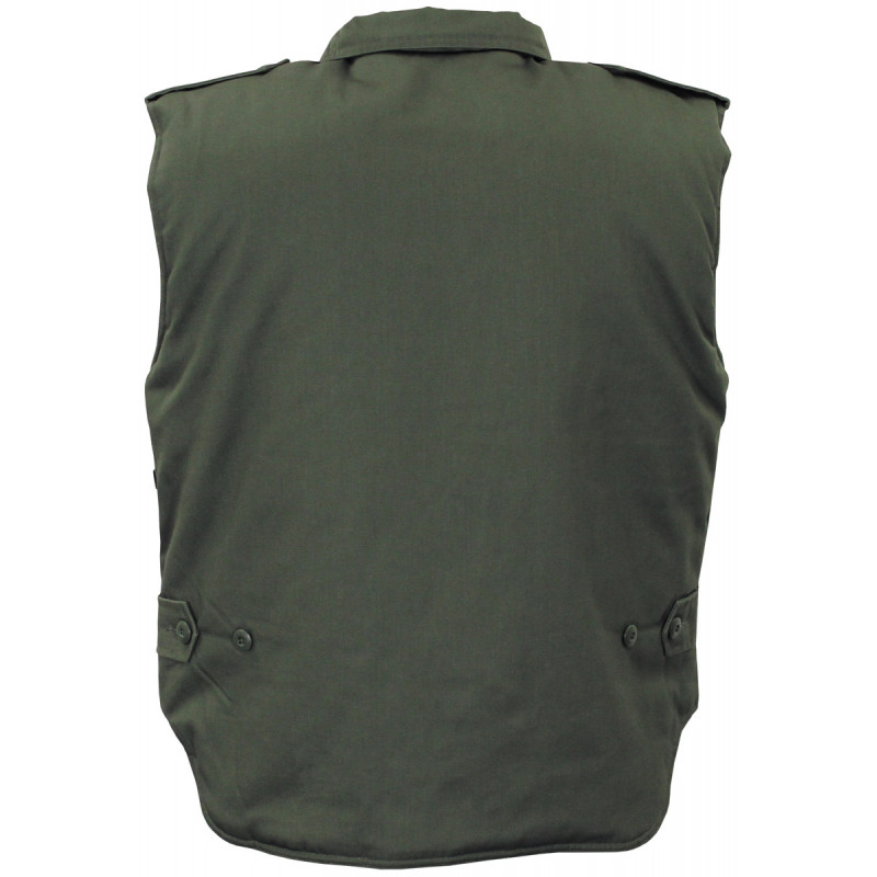 olive and leisure, RANGER quilted work US outdoor vest vest