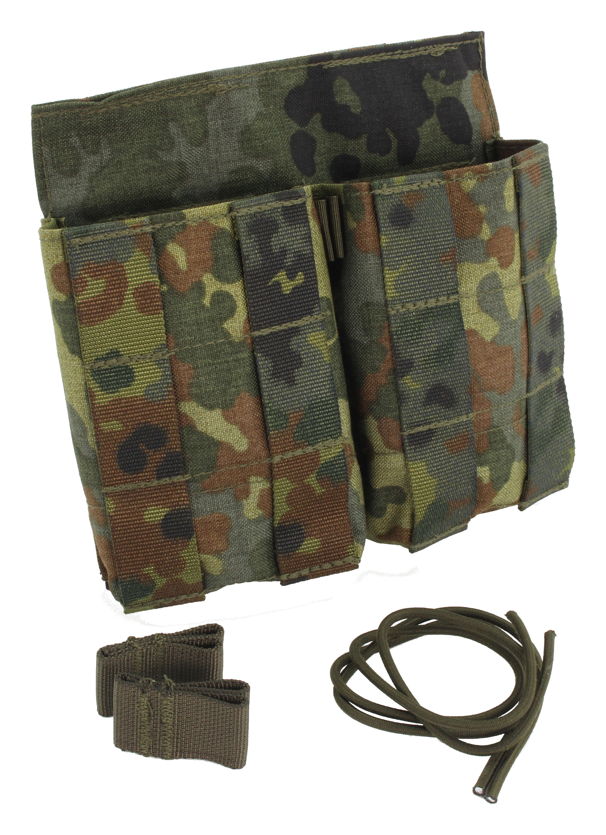 M4 Doppelmagazintasche horizontale Ausrichtung inkl. MOLLE Clips