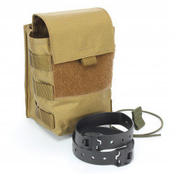 Sacoche polyvalente Molle Multislot 2 litres Sacoche pour accessoires Plate Carrier, gilets pare-balles et sacs à dos
