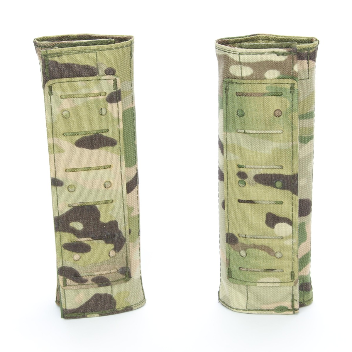 Plattenträger Schulterpolster mit Lasercut Molle Besatz