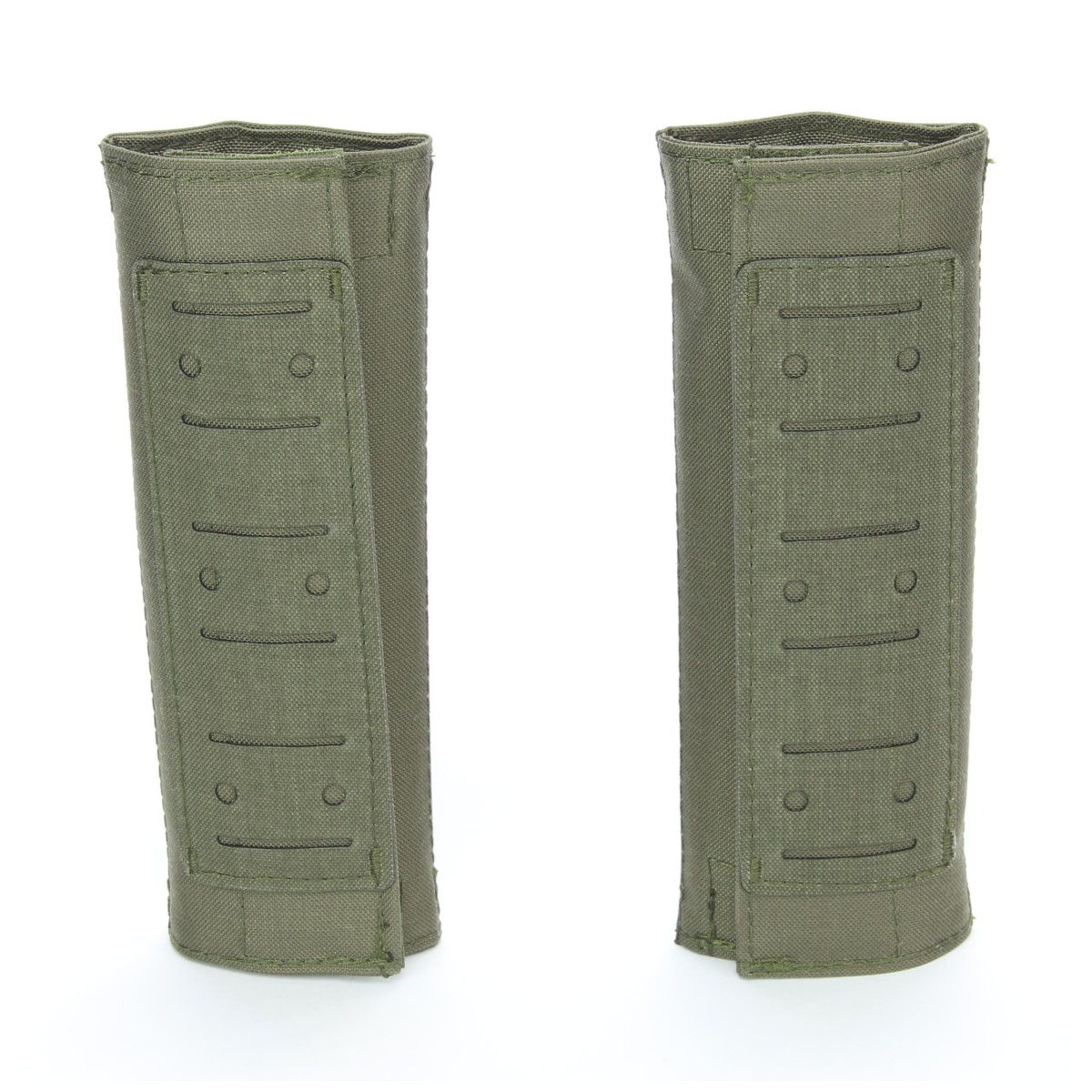 Plattenträger Schulterpolster mit Lasercut Molle Besatz
