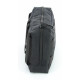 Bolsa Molle bolsa utilitaria horizontal para mochilas portaplacas chalecos protectores fabricada en Cordura de 1,4 litros con bolsillos de malla y trabillas de goma en el interior