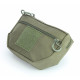 Fanny pack EDC 2L hip bag ladies and men belt bag waterproof fanny pack travel outdoor leisure dog Molle compatible 2 compartments wide hip belt