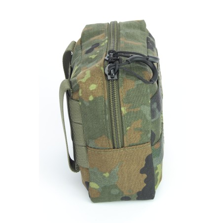 Bolsa multiusos militar Molle con inserción de malla hecha de Cordura