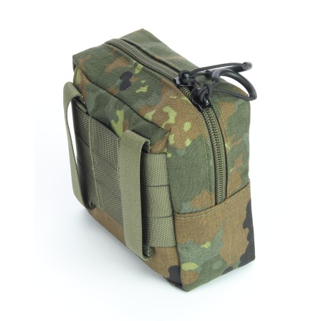 Bolsa multiusos militar Molle con inserción de malla hecha de Cordura