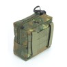 Bolsa multiusos militar Molle con inserción de malla hecha de Cordura