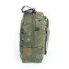 Bolsa multiusos militar Molle con inserción de malla hecha de Cordura