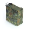 Bolsa multiusos militar Molle con inserción de malla hecha de Cordura