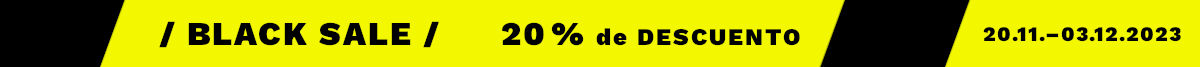 Black Sale: 20 % de descuento, 20.11.-03.12.2023